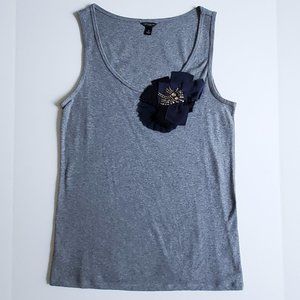 Ann Taylor Knit Top with Applique